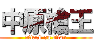 中原槍王 (attack on titan)