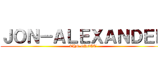 ＪＯＮ－ＡＬＥＸＡＮＤＥＲ (THE GREAT)