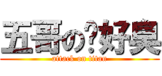 五哥の腳好臭 (attack on titan)