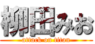 柳田みお (attack on titan)