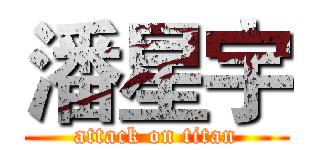 潘星宇 (attack on titan)