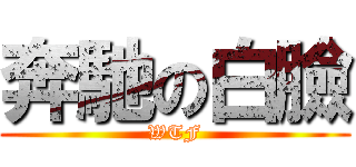 奔馳の白臉 (WTF)