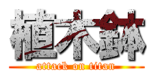 植木鉢 (attack on titan)