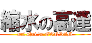 縮水の高達 (sui shui de GUNDAM)