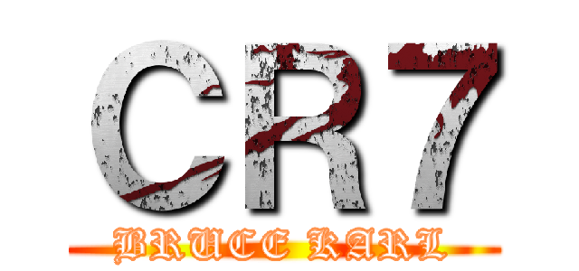 ＣＲ７ (BRUCE KARL)