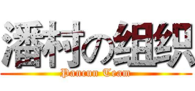 潘村の组织 (Pancun Team)