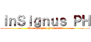 ＩｎＳｉｇｎｕｓ ＰＨ (Meet up Ozine Fest 2017)