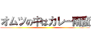 オムツの中はカレー南蛮 ()