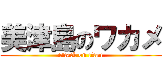 美津島のワカメ (attack on titan)