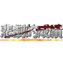 悲劇的成績 (OMG GG惹˙˙)