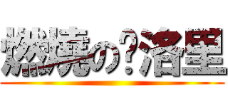 燃燒の卡洛里 ()