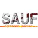 ＳＡＵＦ (SPECIAL FORCE)