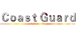 Ｃｏａｓｔ Ｇｕａｒｄ (C.P.D - 18)