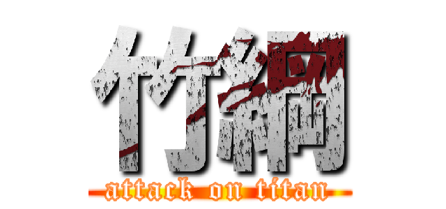 竹綱 (attack on titan)