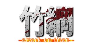 竹綱 (attack on titan)