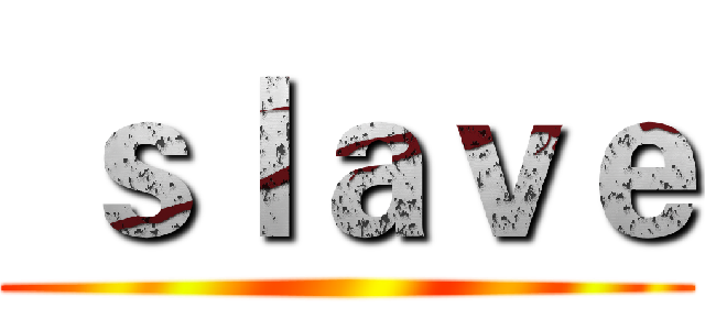  ｓｌａｖｅ ()