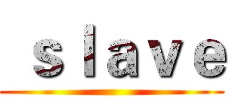  ｓｌａｖｅ ()