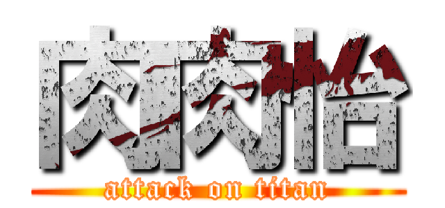 肉肉怡 (attack on titan)