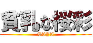 貧乳な桜彩 (SAYA)