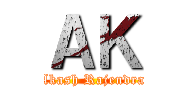 ＡＫ (Akash Rajendra)