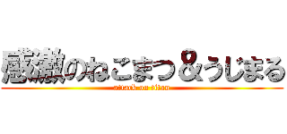 感激のねこまつ＆うじまる (attack on titan)