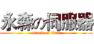 永森の伺服器 (attack on titan)
