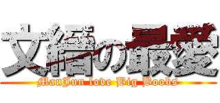 文縉の最愛 (ManJun love Big Boobs)