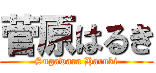菅原はるき (Sugawara Haruki)