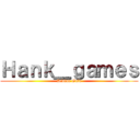 Ｈａｎｋ＿ｇａｍｅｓ (Divine Gate)