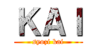 ＫＡＩ (syozi kai)