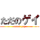 ただのゲイ (usual gay)