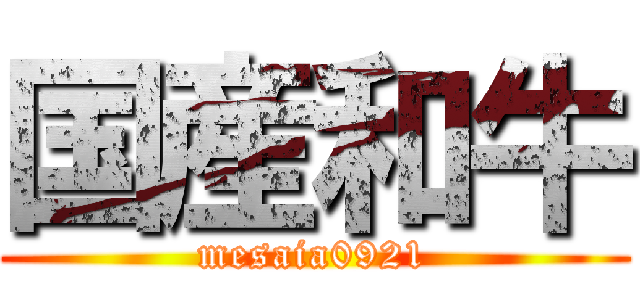 国産和牛 (mesaia0921)