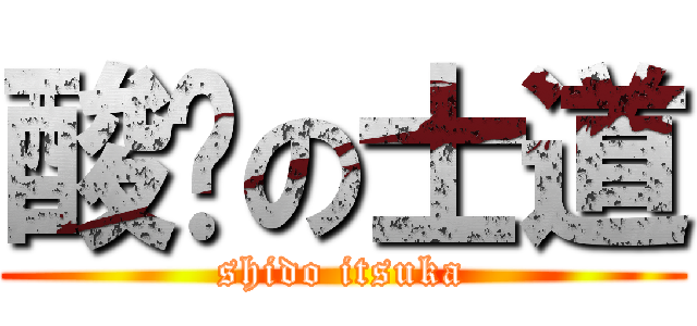 酸噯の士道 (shido itsuka)