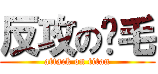 反攻の黃毛 (attack on titan)