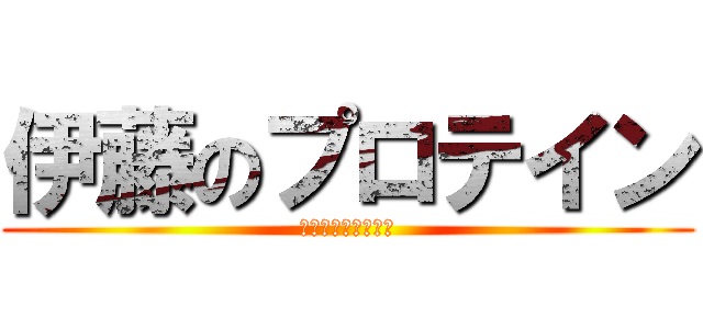 伊藤のプロテイン (イトウﾉプロテイン)