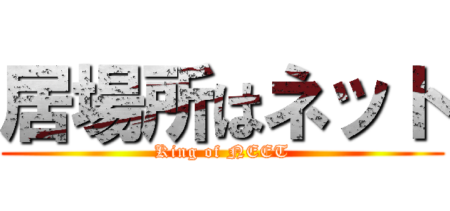 居場所はネット (King of NEET)