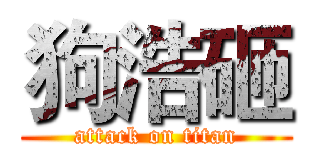 狗浩砸 (attack on titan)