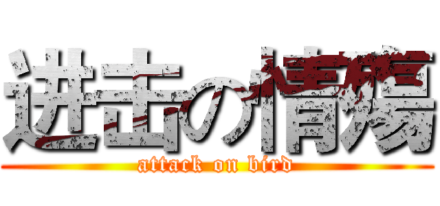 进击の情殤 (attack on bird)