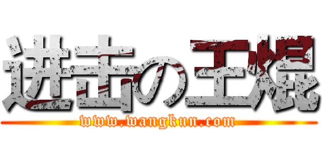 进击の王焜 (www.wangkun.com)