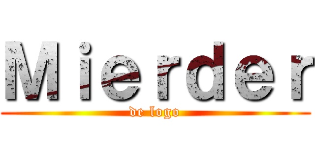 Ｍｉｅｒｄｅｒ (de logo)