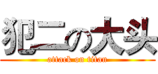 犯二の大头 (attack on titan)