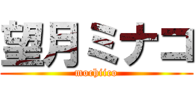 望月ミナコ (mochiico)