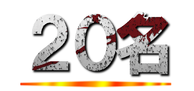 ２０名 ()