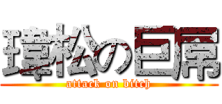 瑋松の巨屌 (attack on bitch)