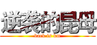 逆袭的昆母 (back is km)