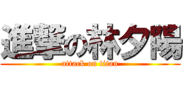 進撃の林夕陽 (attack on titan)