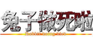 兔子做死啦 (Rabbit doing died)