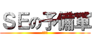 ＳＥの予備軍 (予備軍)
