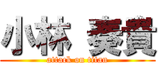 小林 奏貴 (attack on titan)