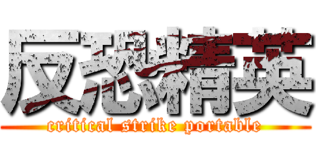 反恐精英 (critical strike portable)